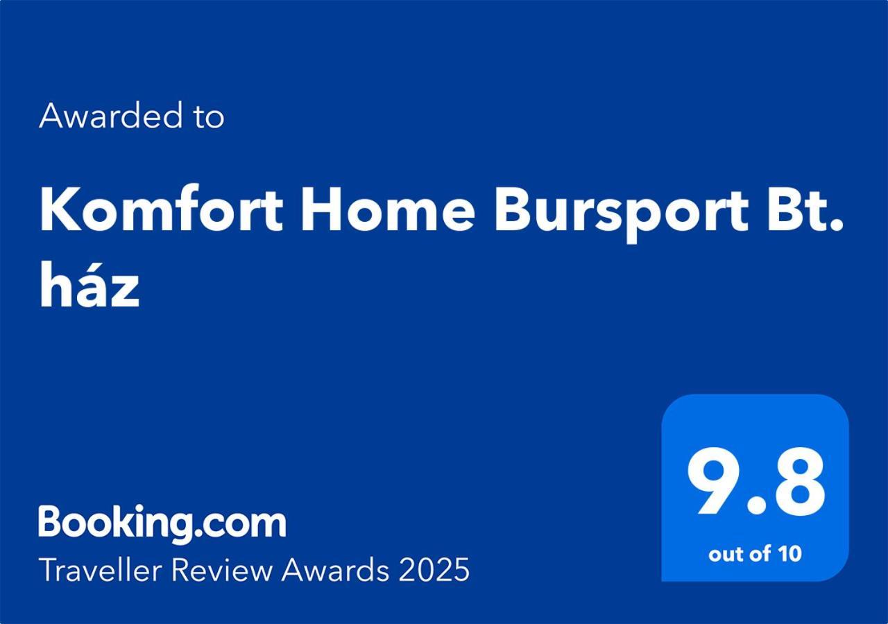 Komfort Home Bursport Bt. Haz Balatonfenyves Eksteriør bilde
